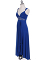 1813 Royal Blue Cocktail Dress - Royal Blue, Alt View Thumbnail