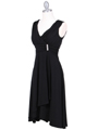 1840 Black Cocktail Dress - Black, Alt View Thumbnail