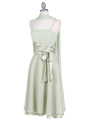 1869 Sage Tea Length Dress - Sage, Alt View Thumbnail