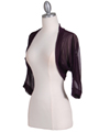 1913 Purple Bolero Jacket - Purple, Alt View Thumbnail