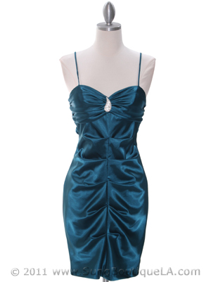2010 Teal Bridesmaid Dress, Teal