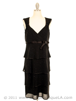 209 Black Evening Dress, Black