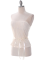 2749 Ivory Lace Strapless Top - Ivory, Alt View Thumbnail