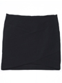 2769 Black Mini Skirt - Black, Front View Thumbnail
