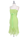 2834 Lime Chiffon Cocktail Dress - Lime, Alt View Thumbnail