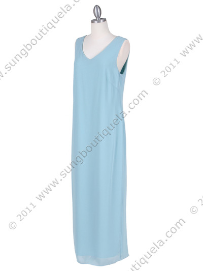 3006 Jade Giltter 2 piece Evening Dress - Jade, Alt View Medium