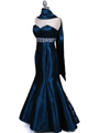 3073 Jade Strapless Tafetta Evening Gown - Jade, Alt View Thumbnail