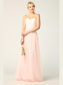 3314 Convertible Tulle Bridesmaid Dress - Blush, Alt View Thumbnail