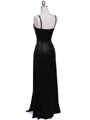 4068D Black Evening Dress - Black, Back View Thumbnail