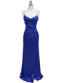 4068D Royal Blue Evening Dress - Royal Blue, Front View Thumbnail