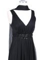 4193 Black Long Evening Dress - Black, Alt View Thumbnail