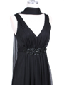 4193 Black Long Evening Dress - Black, Alt View Thumbnail