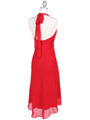 4230 Red Cocktail Dress - Red, Back View Thumbnail
