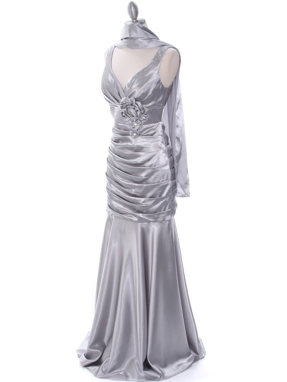 Silver Bridesmaid Dress | Sung Boutique L.A.