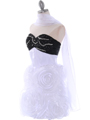 5233 White Prom Dress - White, Alt View Thumbnail