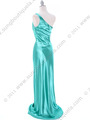 5234 Mint Evening Dress - Mint, Back View Thumbnail