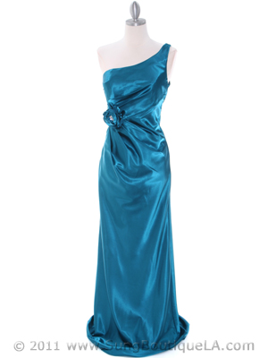 5234 Teal Bridesmaid Dress, Teal