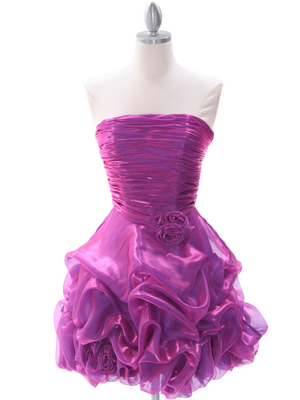 5240 Plum Homecoming Dress, Plum