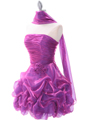 5240 Plum Homecoming Dress - Plum, Alt View Thumbnail