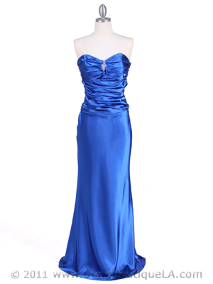 6251 Royal Blue Evening Gown, Royal Blue