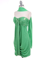 6278 Green Shimmery Cocktail Dress - Green, Alt View Thumbnail