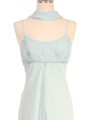 7013 Baby Blue Empire Waist Evening Dress - Baby Blue, Alt View Thumbnail