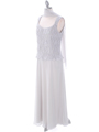 713 Silver Mother of The Bride Dress - Silver, Alt View Thumbnail
