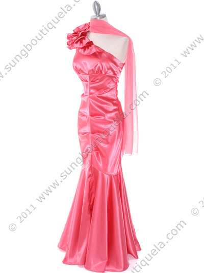 7710 Coral Prom Dress - Coral, Alt View Medium