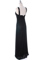 7771 Black Evening Dress - Black, Back View Thumbnail