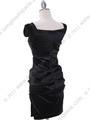 8638 Little Black Dress - Black, Back View Thumbnail