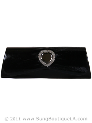 90530 Black Evening Bag, Black