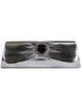 90530 Silver Evening Bag - Silver, Front View Thumbnail