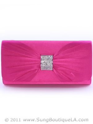 92021 Fuschia Evening Bag, Fuschia