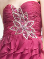 AC203 Ruffled Layered Prom Dress - Victorian Purple, Alt View Thumbnail