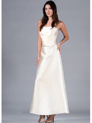 C1292 Cream A-line Destination Bridal Gown, Cream