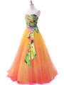 C60 Yellow Prom Gown - Yellow, Alt View Thumbnail