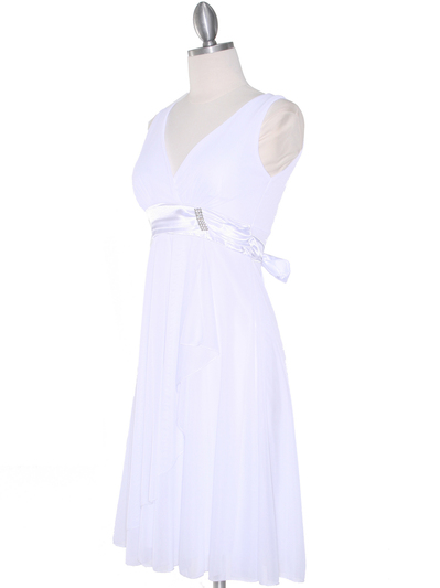 CP2069-D Missy Knit Cocktail Dress - White, Alt View Medium