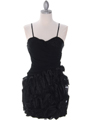 40453 Black Cocktail Dress By Black