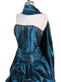C804 Jade Beaded Evening Gown - Jade, Alt View Thumbnail